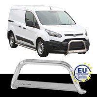 FrontbüGel Edelstahl Passend FüR Ford Transit Connect 2014 Bis 2017 Chrome