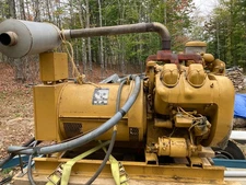 KATOLIGHT 25kw GENERATOR * Power Package * Exciter * WISCONSIN V465D Engine NICE