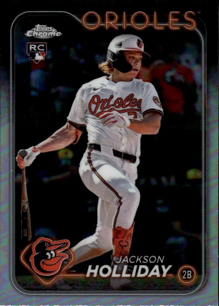 2024 Topps Chrome Update #USC200 Jackson Holliday Refractors