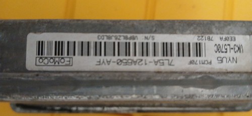 2007 Ford Ranger Engine Computer #7L5A-12A650-AYF - Picture 3 of 3