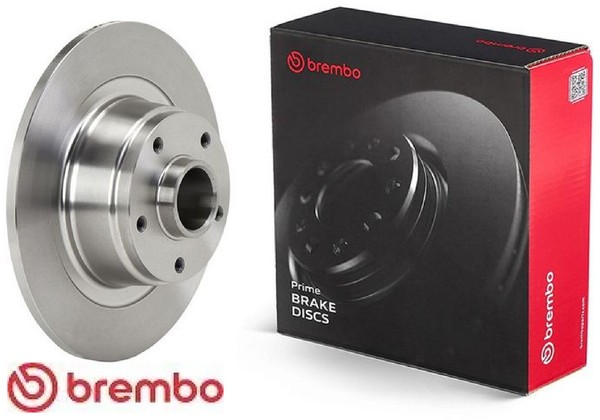 2X Bremsscheibe Brembo 08.E962.17 2 Bremsscheiben Hinterachse Hinten-image