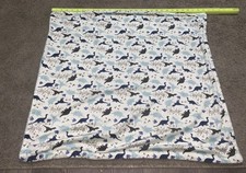 Chick Pea Blue Dinosaur ROAR Baby Blanket Sherpa Security Lovey Soft 30x30 Boy