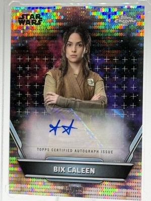 Topps 2024 Star Wars Hyperspace. Bix Caleen. Adria Arjona Autograph /99