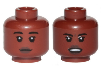 Lego Minifigure, Head Dual Sided Female, Da-3626pb2593-Farbauswahl-color choice