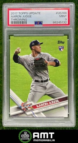 Aaron Judge RC PSA 9 2017 Topps Update Throwing New York Yankees #US166 5132