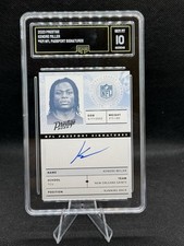 2023 Prestige Kendre Miller NFL Passport Signatures On Card Rookie Auto GMA 10