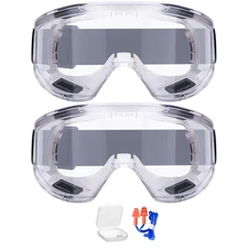 Vision-1000 Anti-Fog Safety Goggles | Impact Resistant Protective Goggles | ANSI