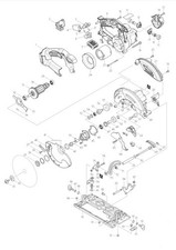 Makita Ersatzteile für Akku-Handkreissäge DHS630