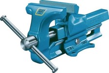 HEUER Parallelschraubstock HEUER Front Backenbreite 120 mm Spannweite 150 mm - 1