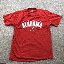 Alabama Crimson Tide Shirt Mens Large NCAA Football Pro Edge College Tee