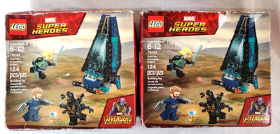 LEGO Marvel Super Heroes Avengers 76101 Outrider Dropship Attack (2) Sets