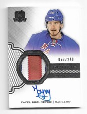 16-17 PAVEL BUCHNEVICH ROOKIE PATCH AUTO CARD, #110, THE CUP
