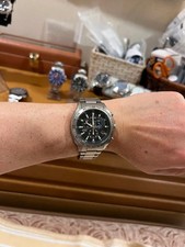 Citizen Attesa Radio Solar Titanium Watch with Chronograph  Sapphire Glass