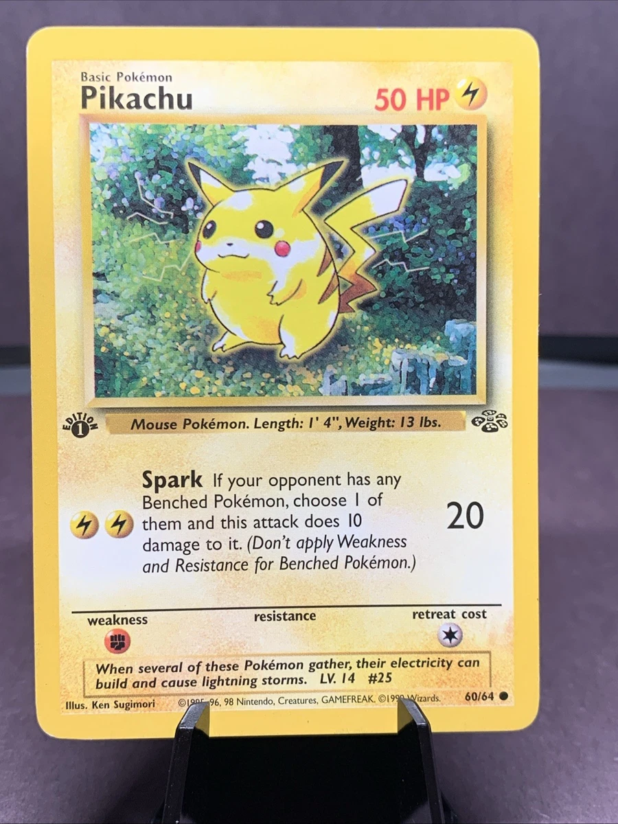 1st edition pikachu ピカチュウ 50 HP ポケモンカード ピカチュウ 015/050 C｜ポケカシングルカード通販｜Cloveストア