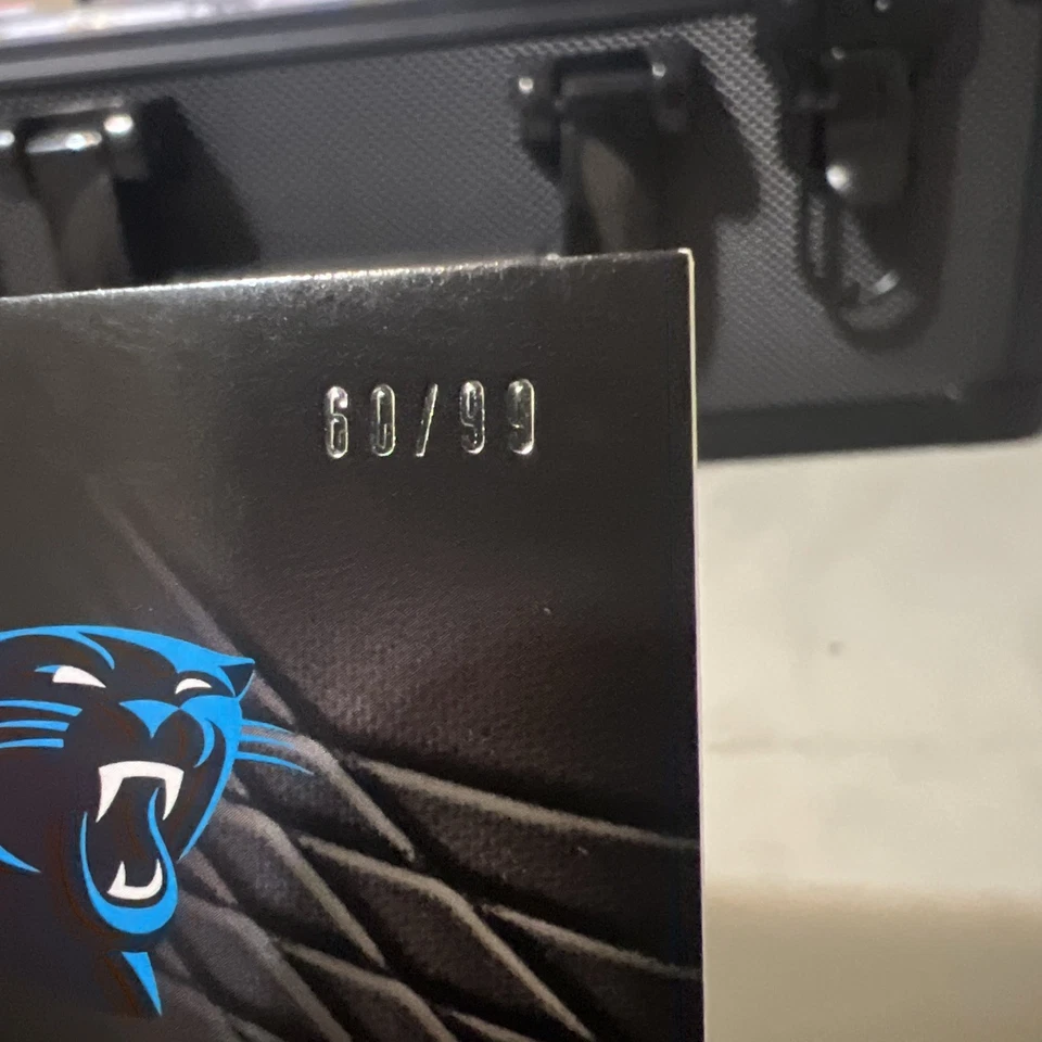 2012 Panini Black - Rookie Luke Kuechly #160 Platinum Signatures /99 AU, RC) - Image 3 of 4