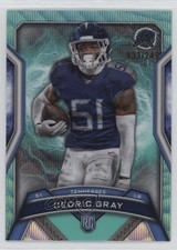 2024 Topps Resurgence Rookies Aqua Surge Refractor 33/249 Cedric Gray #193 o8g