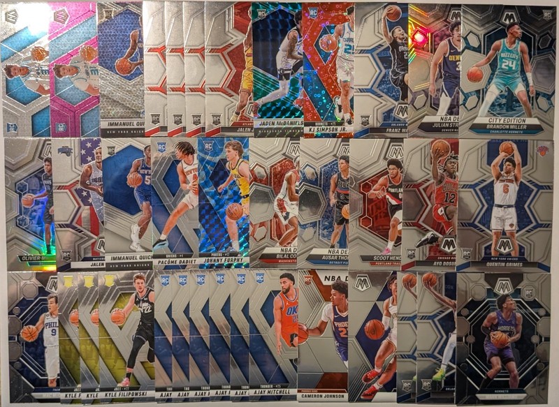 Mosaic Basketball Rookie Card lot of 275+ cards 🔥🔥🔥🔥🔥🔥🔥🔥🔥🔥🔥🔥🔥