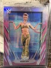 2026 Topps Chrome WWE Maxxine Dupri Pink Refractor /250