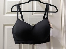 Shapermint Essentials Empower Contour Wireless Bra Black NWT Size 3XL