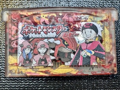 Pokémon Ruby Nintendo Gameboy Advance GBA Version