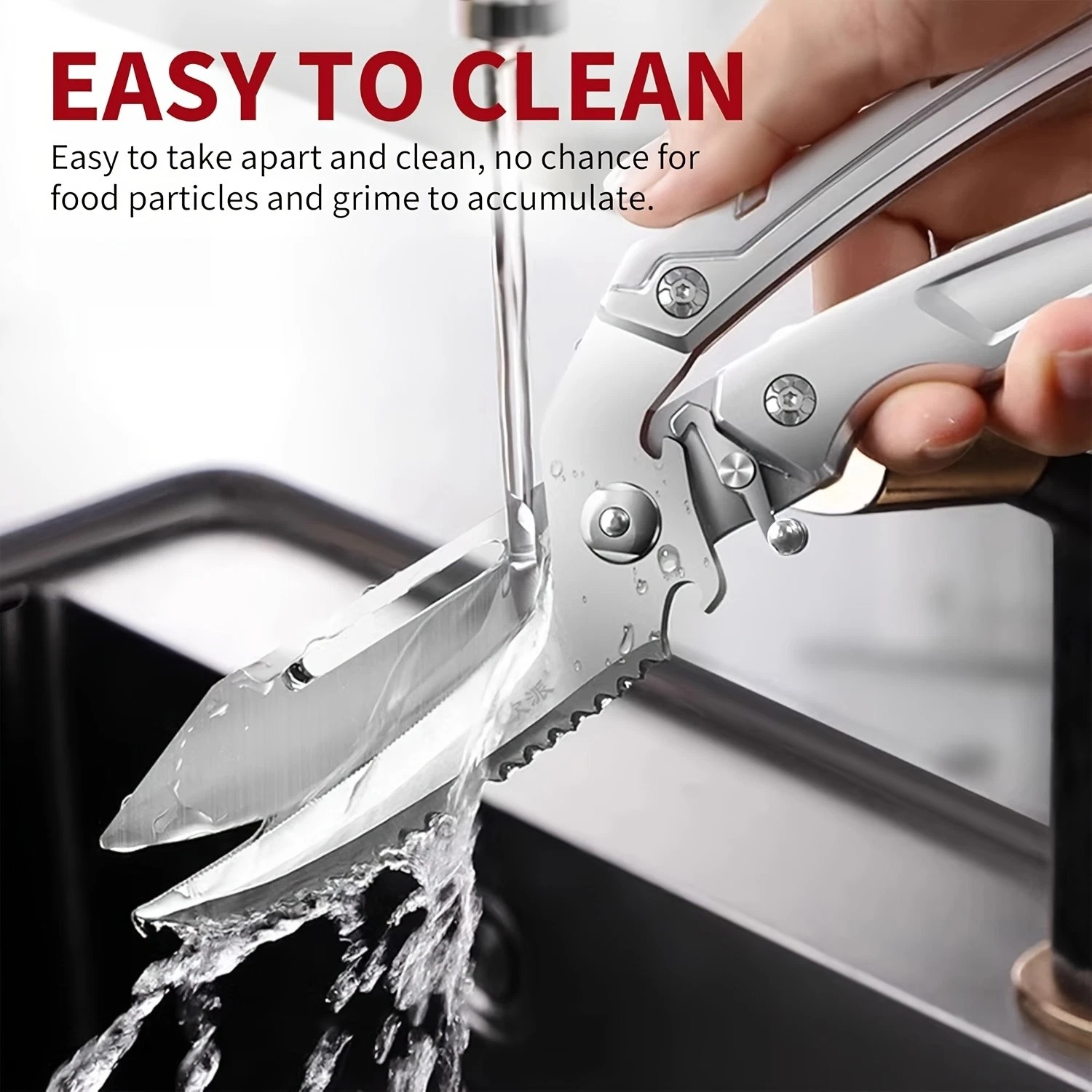 Stainless Steel Blade Precision Close Up