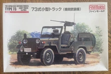 JSDF Type 73 Light Truck (w/MG)  - 1/35 Scale Unassembled Fine Molds Kit#FM35