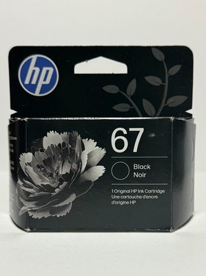 HP Genuine 67 Black Ink Cartridge NIB (3YM56AN) Exp 08/2027+