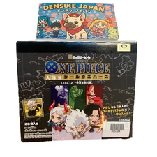 [New] ONE PIECE Great Pirate Seal Wafer Sticker LOG.12 20-Pack Box Japan BANDAI