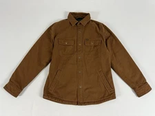 FILSON FLEECE LINED JAC-SHIRT BROWN M NWT