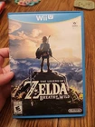 The Legend of Zelda: Breath of the Wild (Wii U, 2017) Video Game