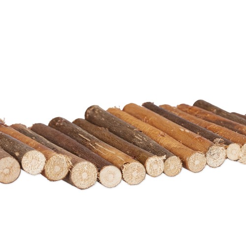 3x Hängebrücke Nager Holzbrücke Vogelbrücke Sitzbrett Holzrampe Nagerbrücke Ösen - Bild 5 von 7