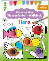 Alena Razumova / Mein Erster Wasserfarben-Malblock - Tiere9783735891457