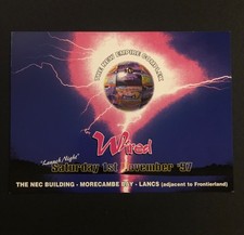 Rave Flyer - Wired @ Morecambe - 1997 Rave Dance Club Launch Night A5 Rave Flyer