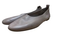 Everlane The Day Glove Slip On Tan Leather Ballet Flats US 9 Handmade in Italy