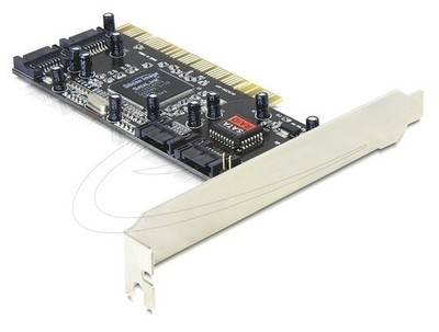 Delock PCI Karte, 4 x intern SATA mit RAID Nr. 70154 zu 4x 2TB