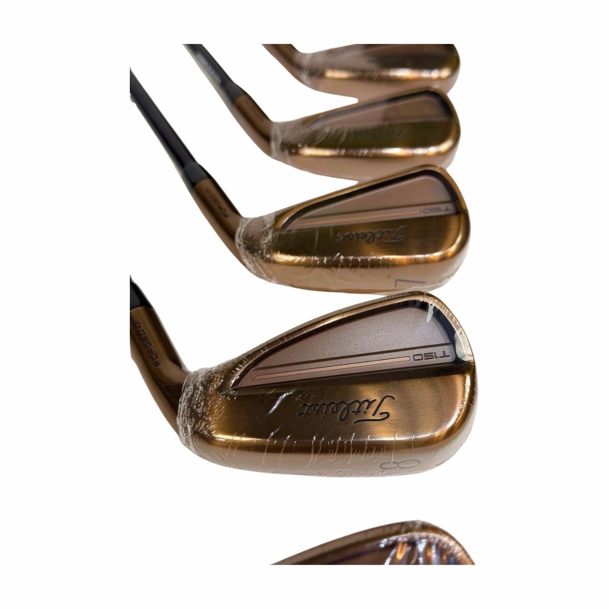 Titleist T150 Oil Can Iron Set 4-PW AMT Black Regular Flex RH NEW