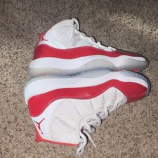 Jordan Air Jordan 11 Cherry White Red High To...
