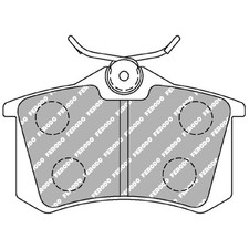 Satz Bremsbeläge Bremsklötze hinten für Audi Allroad C5 4BH B3 8G7 TT | 26227