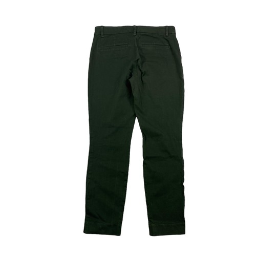 Gap Skinny Ankle Pants Womens Size 4 Holly Green Zipper Pocket Low Rise Twill - Picture 11 of 11