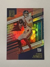 2022 Donruss Elite Daniel Jones Pink Parallel #8 New York Giants