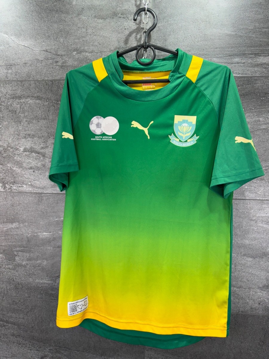 SOUTH AFRICA 2012 2013 HOME FOOTBALL SHIRT SOCCER JERSEY PUMA