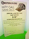 WESTERN RIVERS " MITY CALL " DECOY STAKE REMOTE EXACT REPRODUCTION OF GAME CALLS — photo 7