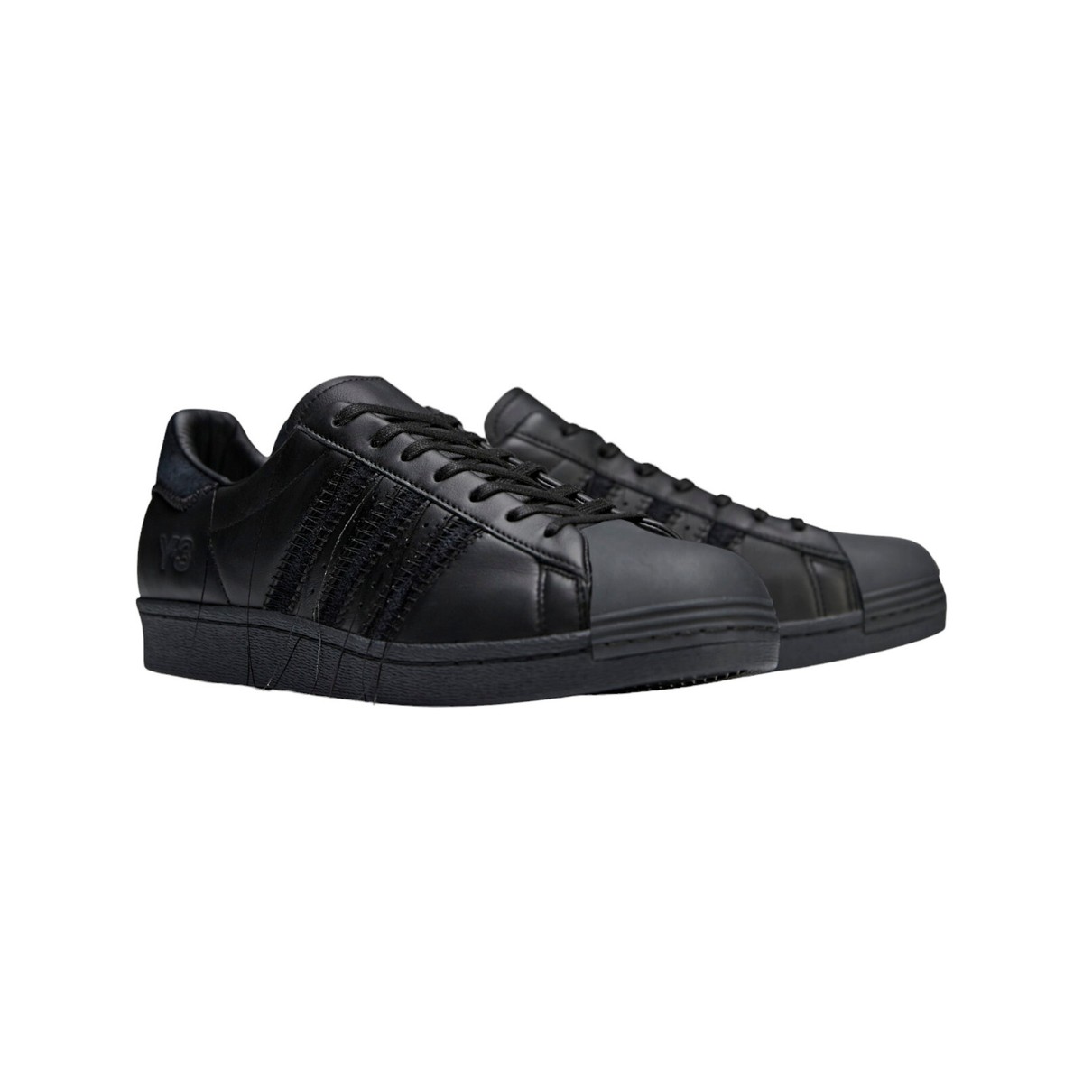 Size 11 - adidas Y-3 Superstar Triple Black for sale online | eBay
