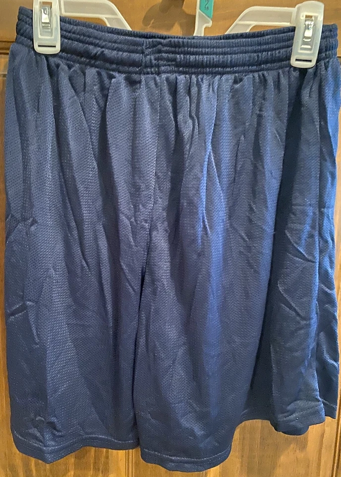 Pantalones Cortos Atléticos VKM Venus Adulto Talla 2XL Azul Malla Cordón Cintura Foto 2 de 3