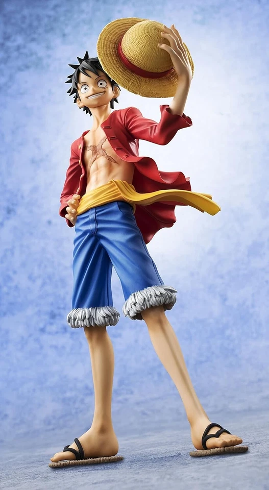 Megahouse One Piece Monkey D Luffy Ver. 2 张海盗肖像 1/8 比例人偶 — 第 4/4 张图片
