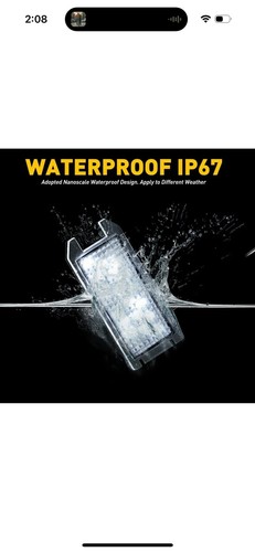 LED License Plate Light - Jeep Grand Cherokee, Compass, Patriot, Fiat 500, Dodge - 第 11/21 張圖片