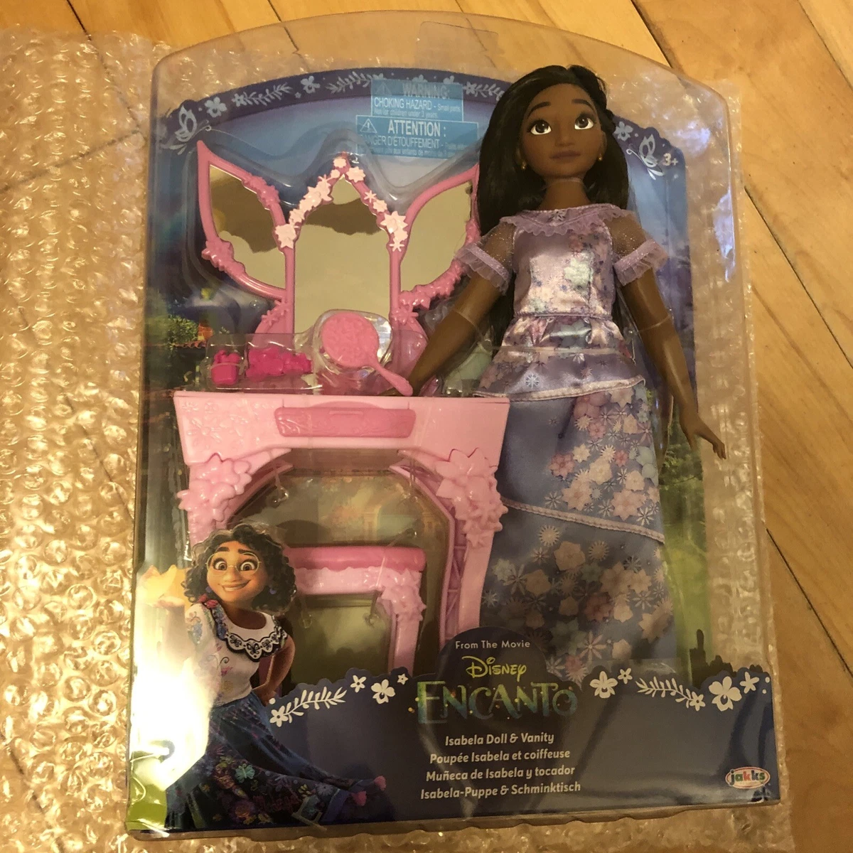 Disney Encanto Isabela doll & Vanity Toys R Us exclusive