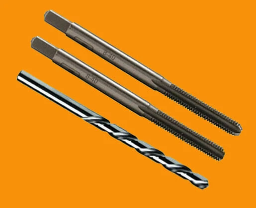 8-40 Tap 3 PIECE High Carbon Steel Tap Set with Cobalt Drill Bit