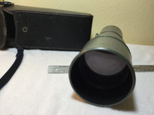 Vintage telephoto lens and carrying case Sigma