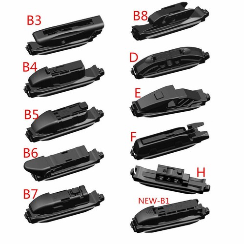 Front Rear Wiper Blades for Volkswagen Touareg 7LA 7L6 7L7 SUV 5.0 V10 TDI 2007- - Photo 8/12